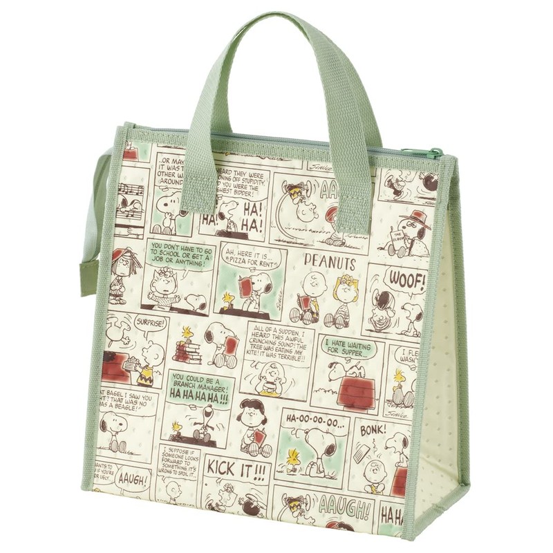 Skater FBC1-A Non-Woven Lunch Bag, Snoopy Peanuts Comics