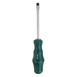 HARFINGTON SL6 Flat Head Screwdriver 7.9" Magnetic Slotted Screwdrivers 3.9" CR-V with Ergonomic Handle for DIY Repairing, Green