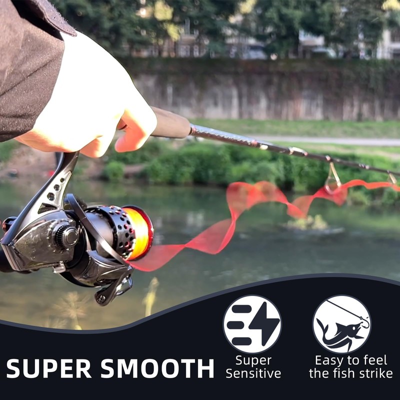 WUPUMAN Braided Fishing Line Non-Fading Super 100% PE Ocean, Lake,Parks,