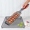 Hot Dog Grill Basket for BBQ Cooking – Easy-Flip Sausage