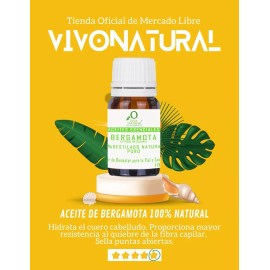 Cosmetic Aceite Esencial De Bergamota Natural 10ml.