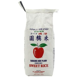 Apple (USA) Sweet Sticky Rice, 10-Pound
