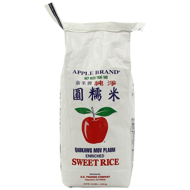 Apple (USA) Sweet Sticky Rice, 10-Pound