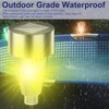 SPYONG Solar Pool Lights RGB Solar Frame Pool Light, Upgraded