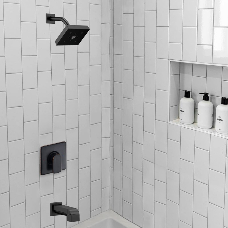 Shower Trim Kit, Compatible with Moen Posi-Temp Valve, Oil-Rubbed Bronze