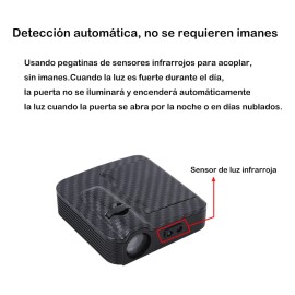 Luz De Cortesia O Proyector Led De Logo Varios Puerta 1 Par
