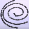 U7 Men's Chain Set 5mm Wide Ion plating Black Metal
