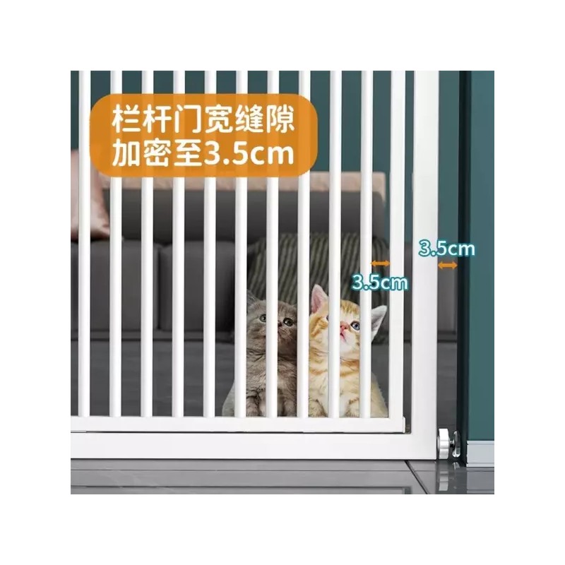 SF Ex 무타공 방묘문 펜스 중문 강아지 대형견 휀스 고양이