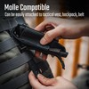 TACTICAL GEEK EXT8 EDC Belt Organizer, Molle Multitool Sheath, Nylon