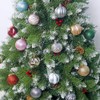 Hggzeg 12pcs Christmas Tree Baubles, Christmas Balls Decoration Christmas Tree