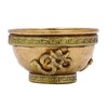 Indianbeautifulart Religious Traditional Copper Offering Holy Water Bowl Om Symbol