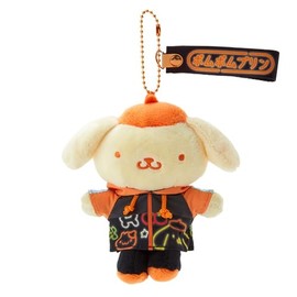 Sanrio 597091 Pom Pom Pudding Mascot Holder (Sanrio Vivid Neon)
