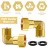 Set of 2 Angle 90° 3/4 Inch IG/AG Screw Connection