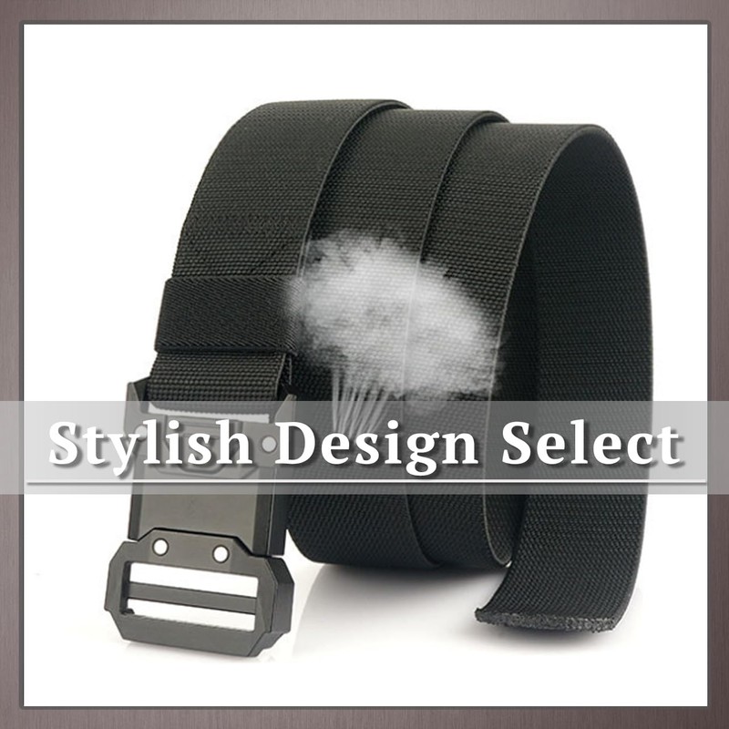 One Limitation BP636 Tactical Belt, One Touch, Stretchable, Quick Release,