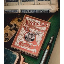 JP GAMES LTD Antler Playing Cards - Persimmon Edition by Dan & Dave Buck