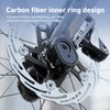 CYCLAMI Deore Carbon Fibre Bicycle Brake Disc 160 mm Disc