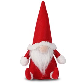 Decorative Door Stopper Santa Claus Door Stop, Fabric Heavy Duty Weighted Doorstop Wall Protector, Christmas Gnomes Ornaments for Home Office Decoration