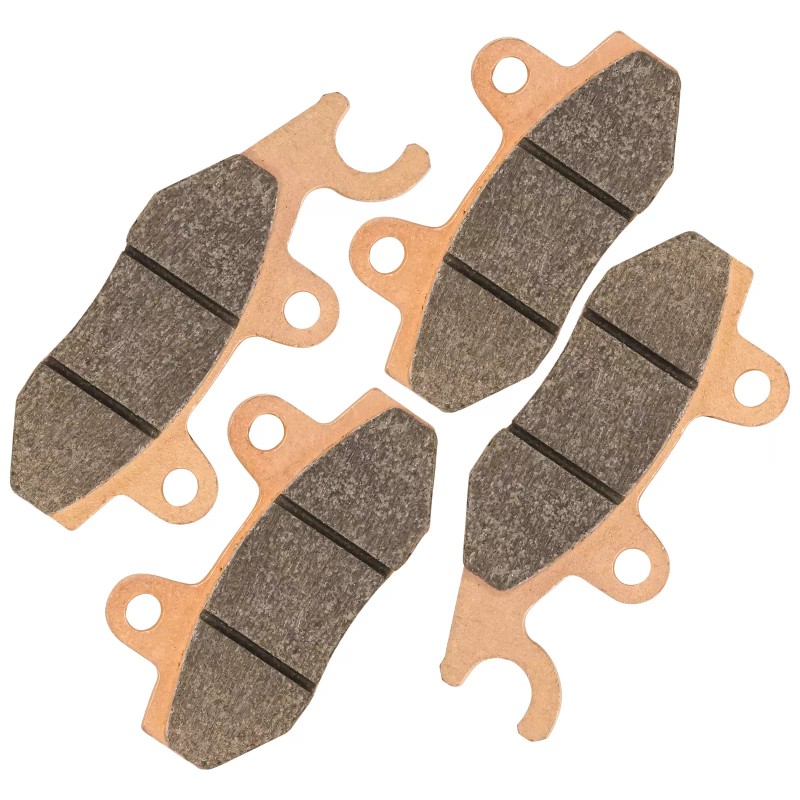 Caltric Front Right & Left Brake Pads For Kawasaki Mule