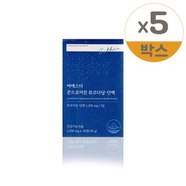 Yeo Esther Chondroitin Mucopolysaccharide Protein 1200mg / 여에스더 콘드로이친 뮤코다당단백 1200mg x 30정 5개