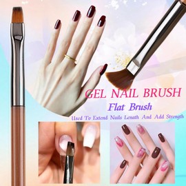 5pcs Nail Art Liner Brushes Can Be Used For Long Lines, Fine Details And Fine Painting.3pcs Nail Clean Up Brush Can Be Used To Clean Polish Mistakes On Cuticles And Nail Design Painting Diy.