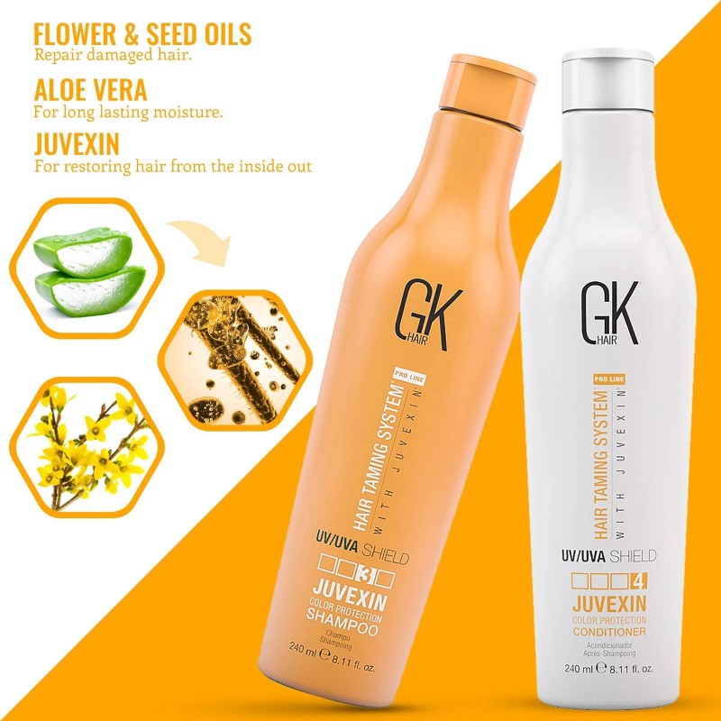 Champú y acondicionador GK HAIR Shield sin sulfatos para cabello