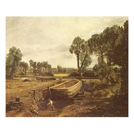 Boat Building by John Constable