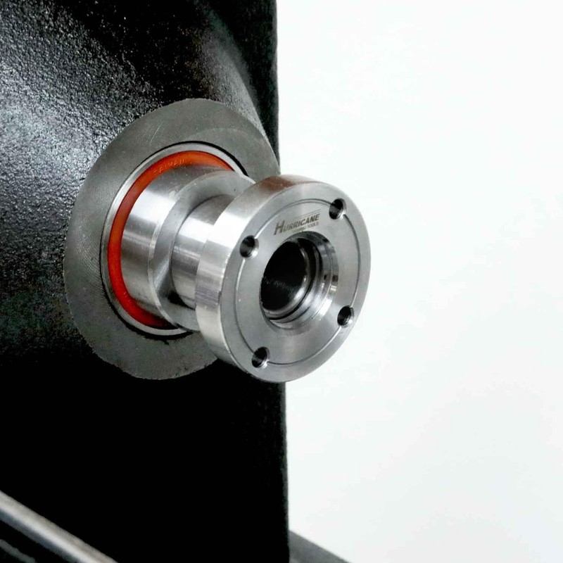 Hurricane Turning Tools, 2" Steel Faceplate For Wood Lathe, 1"