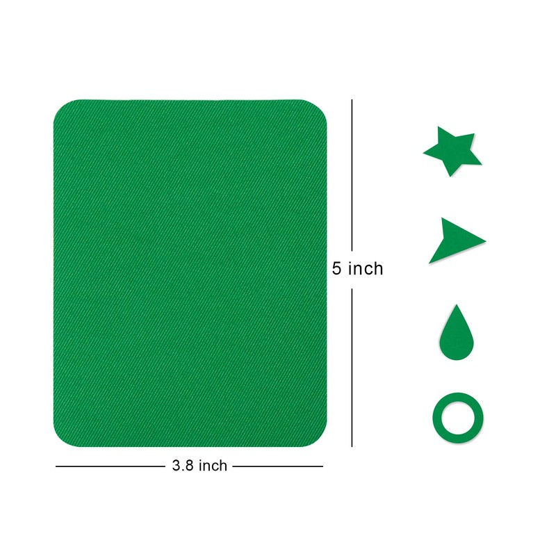 AUGSHY 33 Pcs Iron On Patches, 31 Colors Great for