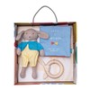 Manhattan Toy Petit Artiste Bunny Doll, Soft Book, & Wooden