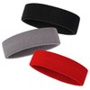 ONUPGO Sweatband Headband Men and Women – 3 Pieces/6 Pieces/12
