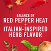 McCormick Seasoning, Crushed Red Pepper & Italian Herbs, Robust Italian