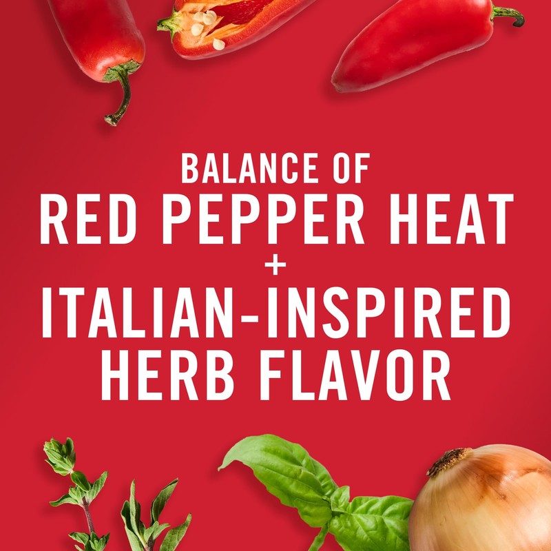 McCormick Seasoning, Crushed Red Pepper & Italian Herbs, Robust Italian