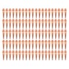 100set Punk Cone Spikes Studs Rose Gold Pointed Electroplating Burr