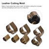 7Pcs Leather Cutting Die High Carbon Steel Heart Shape Simple