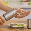 Pepper Grinder Stainless Steel Manual Pepper Spice Mill Adjustable Coarseness