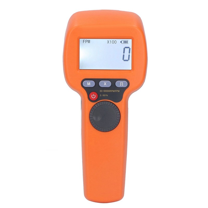 Stroboscope LCD Digital Display LED Flash Tachometer 1500LX 60‑99999RPM Tool
