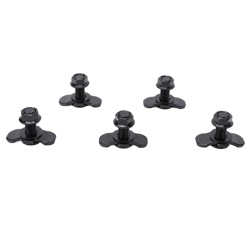 5Pcs L Track Double Lug Threaded Stud Fitting M10 X