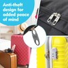 6PCS Anti Theft Luggage Locks S Clips Small Lock, for