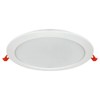 Recessed LED Ceiling Panel Light Round 18w Cool White 6500k