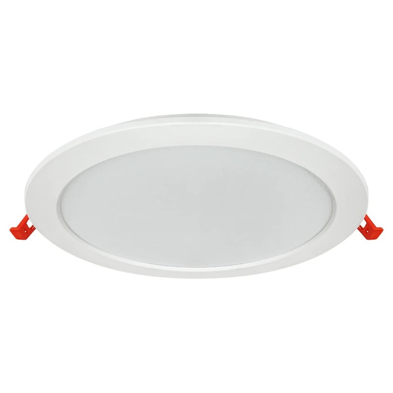 Recessed LED Ceiling Panel Light Round 18w Cool White 6500k