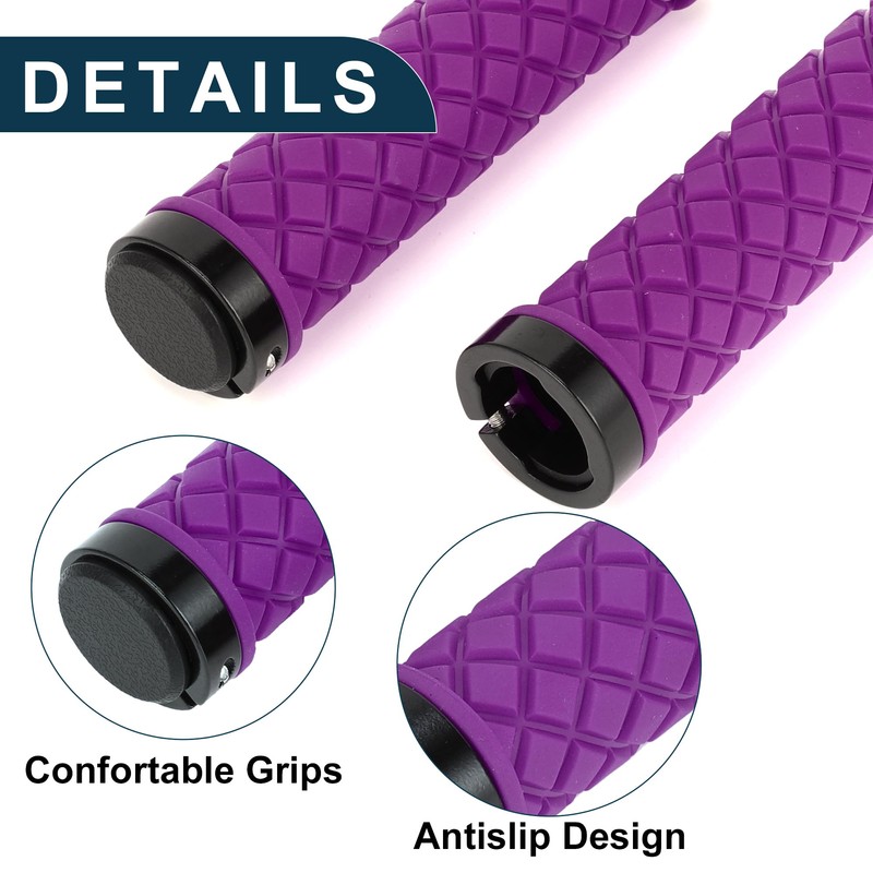 TUCKBOLD Bike Handlebar Grips Covers 128mm Long Lightweight | Bicycle