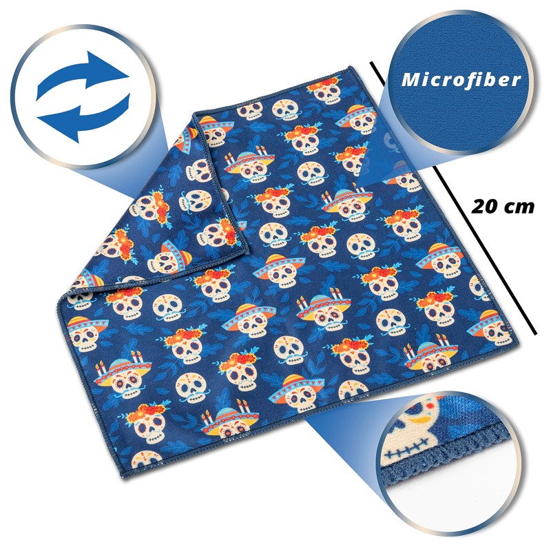 Microfibre Cloths Pack of 2 – Glasses Cleaning Cloths with