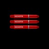 WINMAU Joe Cullen Rockstar Red Short Dart Shafts (Stems) -