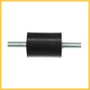 REPAIROCK 4pcs M8 Anti Vibration Rubber Isolator Mount 30x40mm for