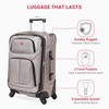 SwissGear Sion Softside Expandable Luggage – Carry-On Suitcase with 360