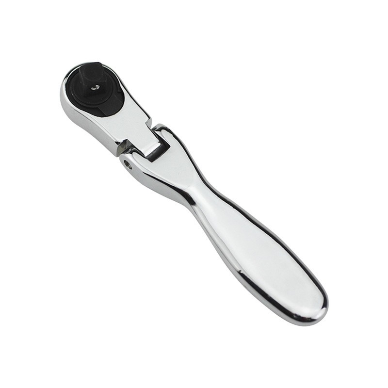 Mini 1/4 Inch Ratchet Wrench, 72-Tooth Reversible Chrome Vanadium Steel