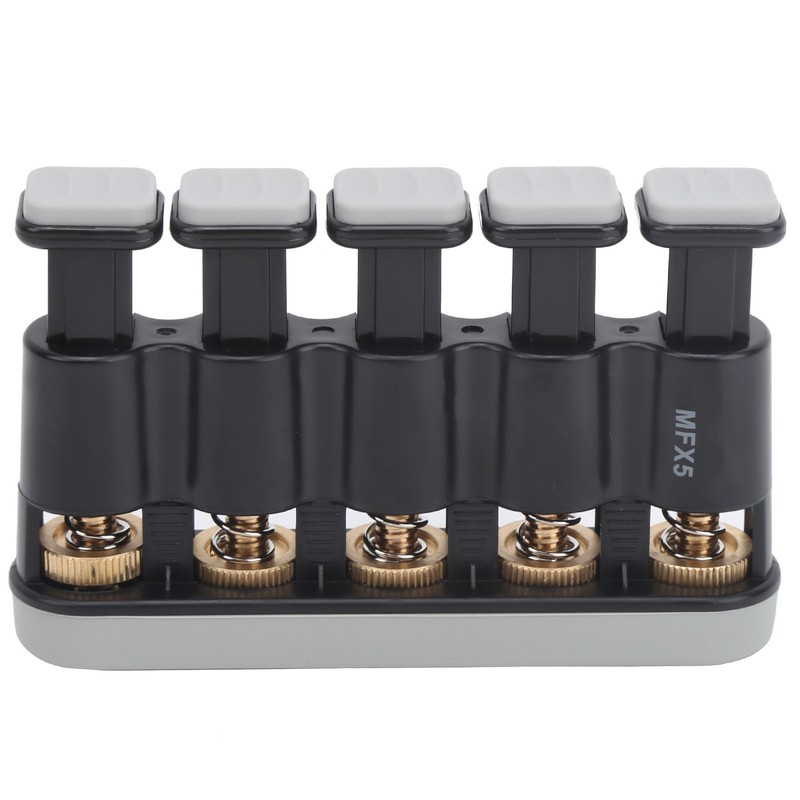 Piano Finger Trainer 5‑Key Adjustable Strengthener Musical Instrument Grip for