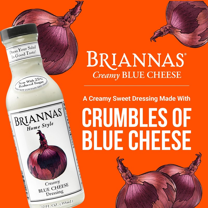 BRIANNAS - Home Style Creamy Blue Cheese Dressing – Fine