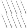 10Pcs Screwdriver Bit Electric 3mm Hex Strong Magnetic Hardened Hardware