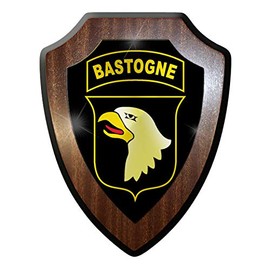 Coat of Arms/Wall Shield/Crest Airborne Paratrooper US Army Bastogne 9026